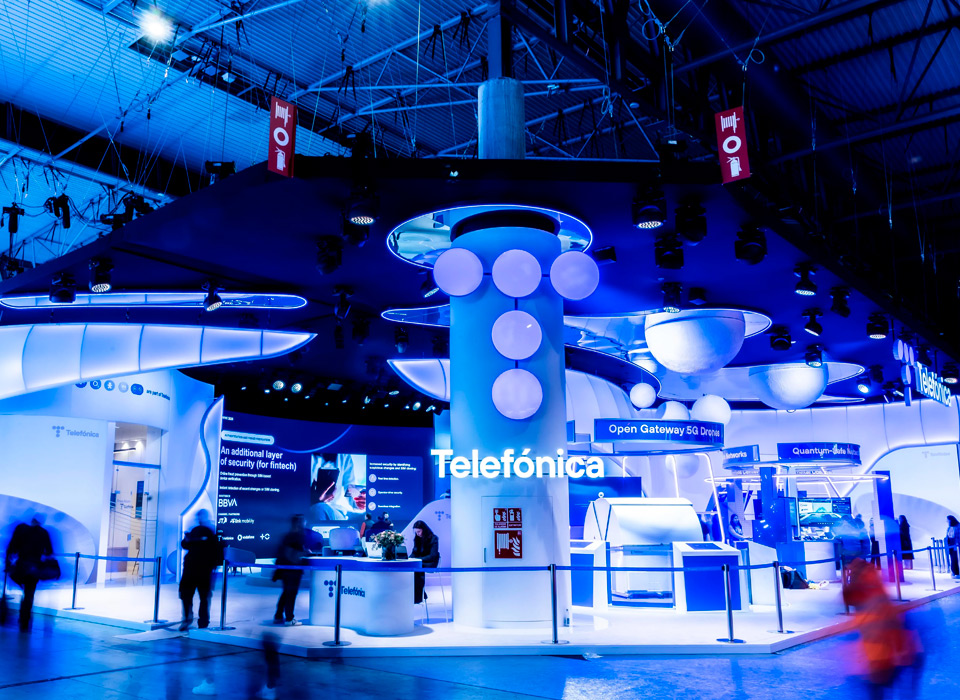 MWC Barcelona Exhibition Stand Builder
