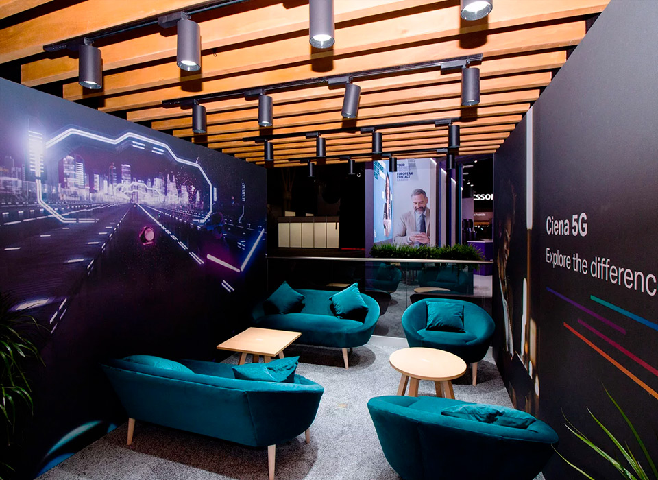 MWC Barcelona Exhibition Stand Builder